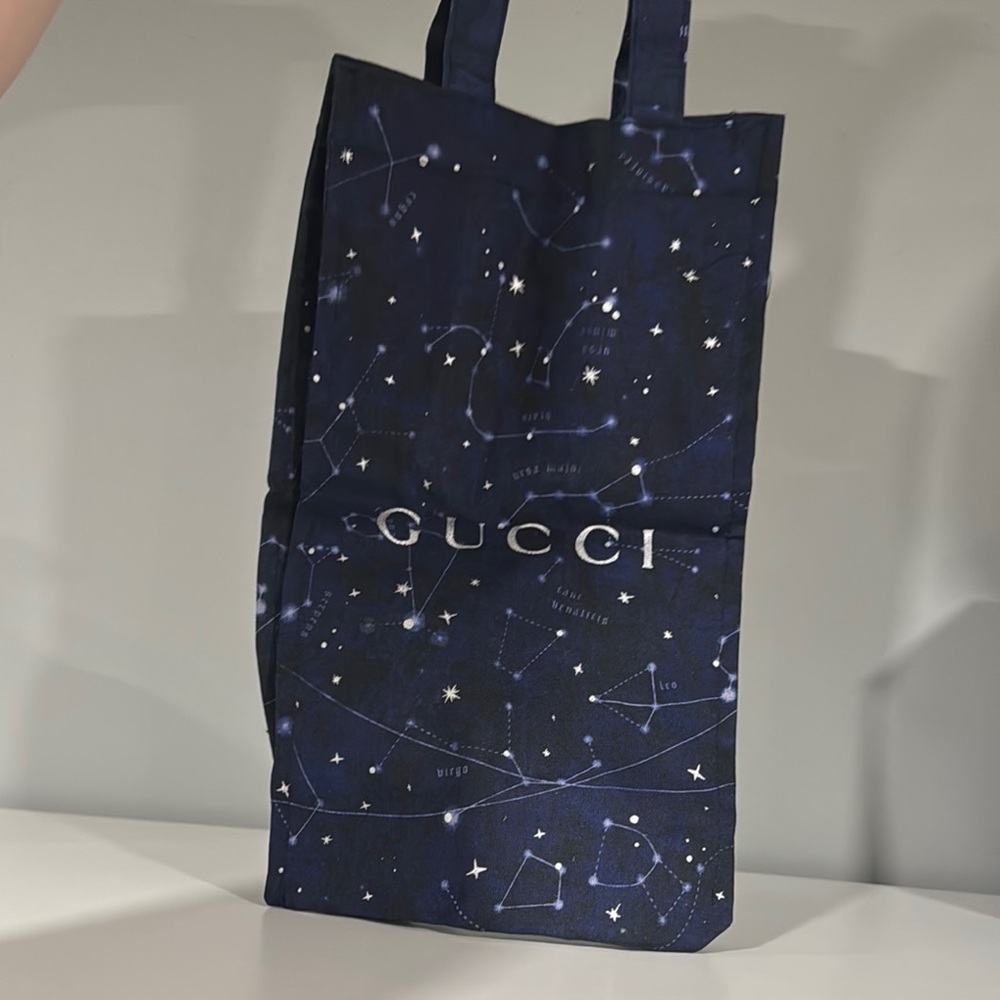 Gucci Navy Constellation Tote Bag